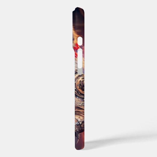 ロッキーキャット遊のエレキギターをステージカバー Case-Mate iPhoneケース (裏面 / 左)