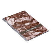 ロッキークラシーバラ金ゴールドモノグラムノート ノートブック (右側)