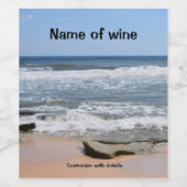 ロッキーコーストワインラベル ワインラベル (シングルラベル)