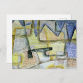 ロッキーコースト， 1931年ポール・クレー ポストカード (正面/裏面)