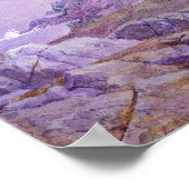 ロッキーコーブバイウィリアム・トロスト・リチャーズ ポスター (角)