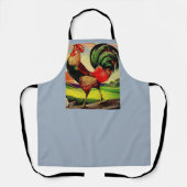 ロッキーザハンサムなオンドスタープリント エプロン (正面)