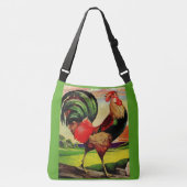 ロッキーザハンサムなオンドスタープリント クロスボディバッグ (正面)