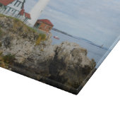 ロッキーショアのポートランドヘッドライトハウス カッティングボード (角)