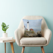 ロッキーショアのポートランドヘッドライトハウス クッション (椅子)