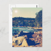 ロッキーショアオブスペリオル湖 ポストカード (正面/裏面)