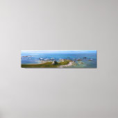 ロッキーショアカイコウラ，ニュージーランド キャンバスプリント (正面)