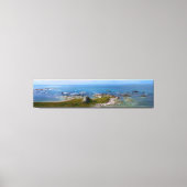 ロッキーショアカイコウラ，ニュージーランド キャンバスプリント (正面)