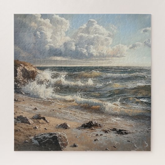 ロッキーショアシースケープ ジグソーパズル (縦)