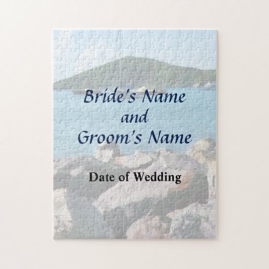 ロッキーショア結婚セントトーマス製品 ジグソーパズル (縦)
