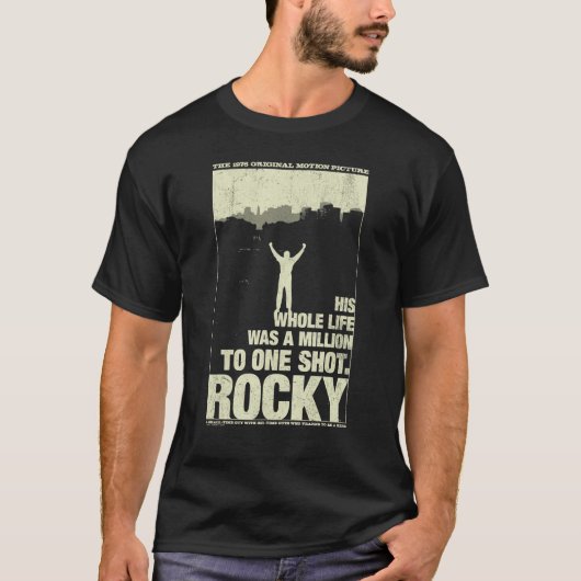 ロッキーシルエット Tシャツ (正面)