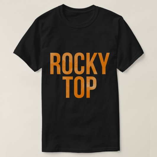 ロッキートップ絞り染め Tシャツ (デザイン正面)
