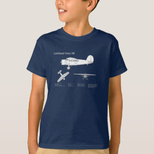 ロッキードベガ5B – 飛行機プランABD Tシャツ