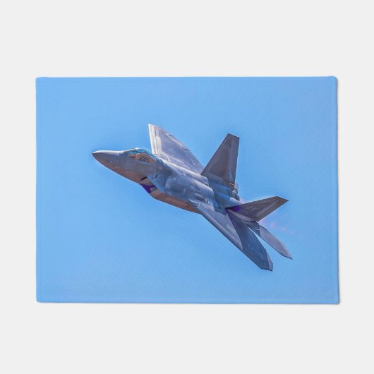 ロッキードマーチンF-22Aラプター ドアマット (正面)