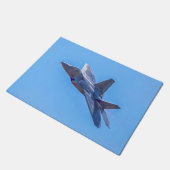ロッキードマーチンF-22Aラプター ドアマット (アングル)