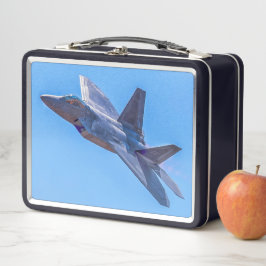 ロッキードマーチンF-22Aラプター メタルランチボックス