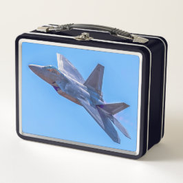 ロッキードマーチンF-22Aラプター メタルランチボックス