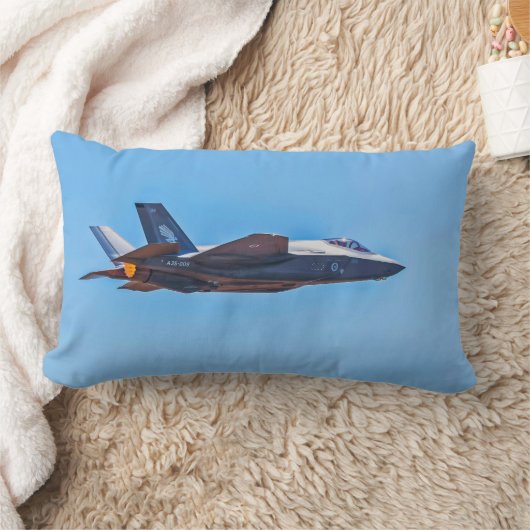 ロッキードマーチンF-35A稲妻II腰枕 ランバークッション (ブランケット)