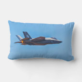 ロッキードマーチンF-35A稲妻II腰枕 ランバークッション (裏面)