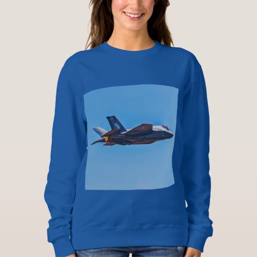 ロッキードマーティンF-35A稲妻II スウェットシャツ (正面)