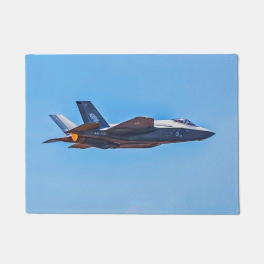 ロッキードマーティンF-35A稲妻II ドアマット (正面)
