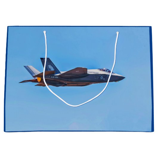 ロッキードマーティンF-35A稲妻II ラージペーパーバッグ (正面)