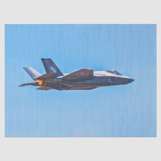 ロッキードマーティンF-35A稲妻II 薄葉紙 (正面)