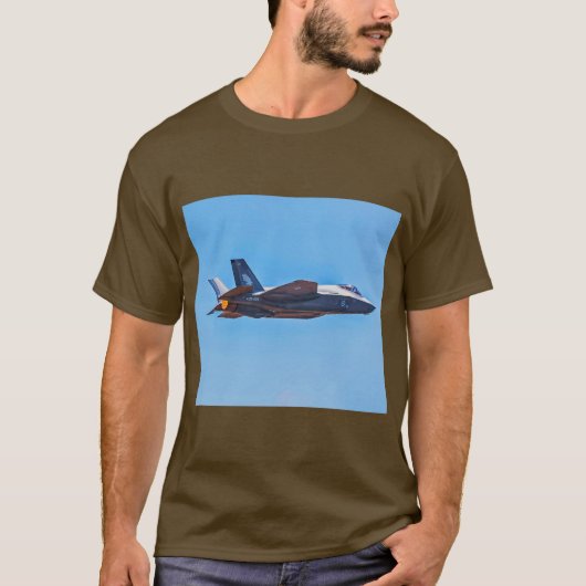 ロッキードマーティンF-35A稲妻II Tシャツ (正面)