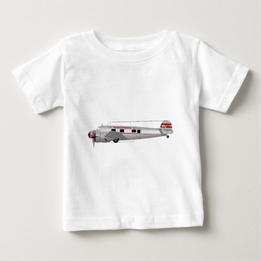 ロッキード12A Electra ベビーTシャツ (正面)