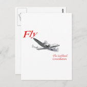 ロッキード コンステレーションを飛ばせ ポストカード (正面/裏面)