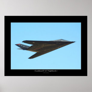 ロッキードF-117ナイツォーク ポスター