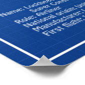 ロッキードL-1049星座すごい – プランABD ポスター (角)