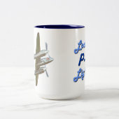 ロッキードP-38稲妻 ツートーンマグカップ (中央)