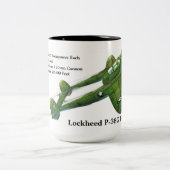 ロッキードP-38G稲妻 ツートーンマグカップ (中央)