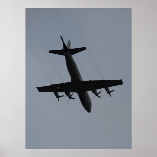 ロッキードP-3Cオリオン。 ポスター (正面)