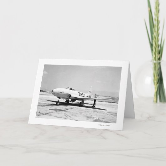 ロッキードP-80A機 カード (正面)