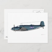 ロッキードPV-1ベンチュラ ポストカード (正面/裏面)