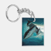 ロッキードSR-71のクロドリ キーホルダー (正面左)