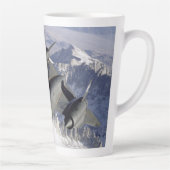 ロッキードSR-71Bブラックバード カフェラテマグ (右)