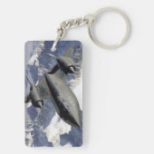 ロッキードSR-71Bブラックバード キーホルダー (裏面)