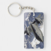 ロッキードSR-71Bブラックバード キーホルダー (正面)