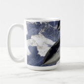 ロッキードSR-71Bブラックバード コーヒーマグカップ (左)