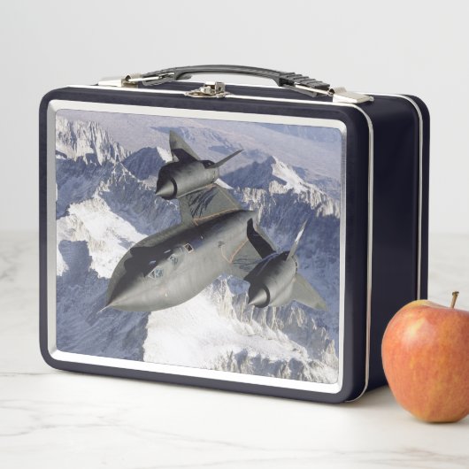 ロッキードSR-71Bブラックバード メタルランチボックス (インサイチュ)