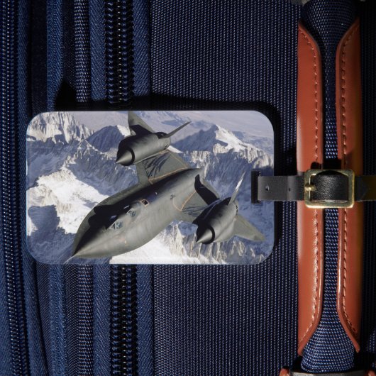 ロッキードSR-71Bブラックバード ラゲッジタグ (正面インサイチュ4)