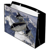 ロッキードSR-71Bブラックバード ラージペーパーバッグ (裏面アングル)