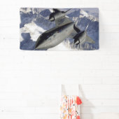 ロッキードSR-71Bブラックバード 横断幕 (インサイチュ)