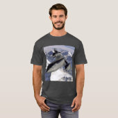 ロッキードSR-71Bブラックバード Tシャツ (正面フル)