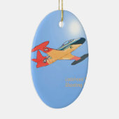 ロッキードT33の流星 セラミックオーナメント (右)