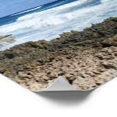 ロッキーバハマビーチアバ素晴らしコアイランド ポスター (角)