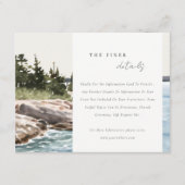 ロッキーパインマウンテンシースケー結婚プの詳細 エンクロージャーカード (正面)